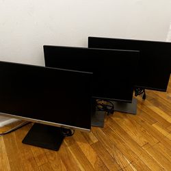 Computer Monitors ($30 Each, $75 for All Three)