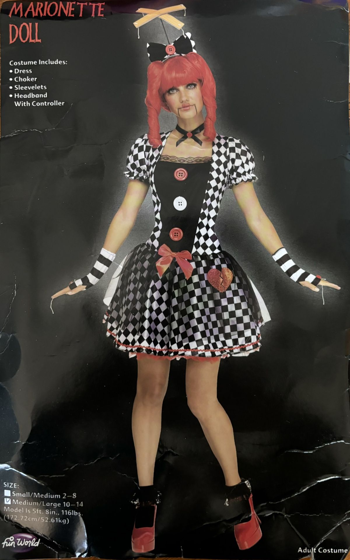 Marionette Doll Adult Costume