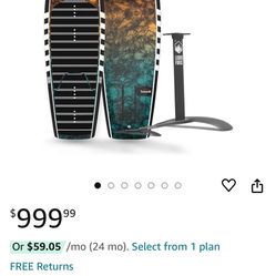 Liquid Force 2024 Launch Foil Board and Launch 120 Wake Foil Kit Package