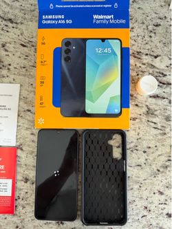 Samsung galaxy a16 locked to Walmart family mobile  powered by Verizon