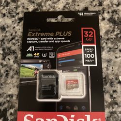 Sandisk Extreme Plus 32GB Microsd Card