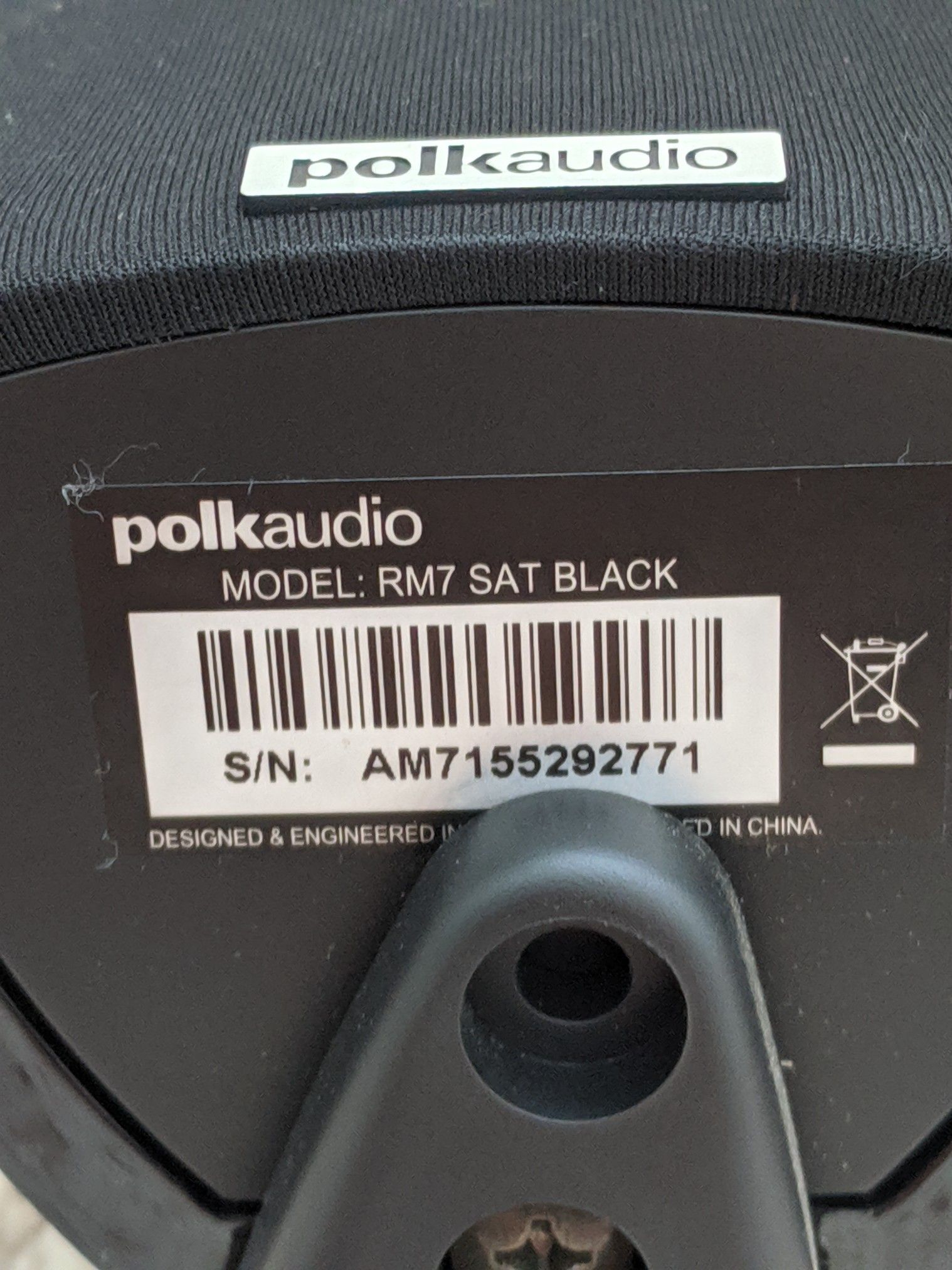 Polk Audio RM7 Sat speakers (pair) for Sale in San Diego, CA OfferUp
