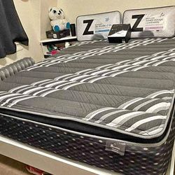 Queen Mattress - Cozy Fit - $25 Start with $25 Available - $25 to Reserve Available