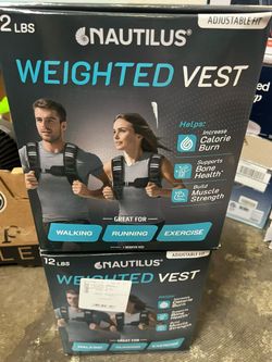 Nautilus Weighted Vest 12 lb. with Adjustable Fit