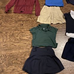 15 Pieces Size 6 an 6x Girl School Uniforms