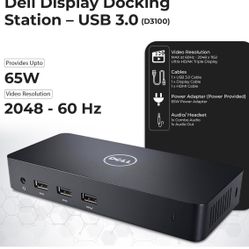 Dell USB 3.0 Ultra HD/4K Triple Display Docking Station