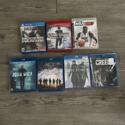 PS3 PS4 Games Blu-ray’s 