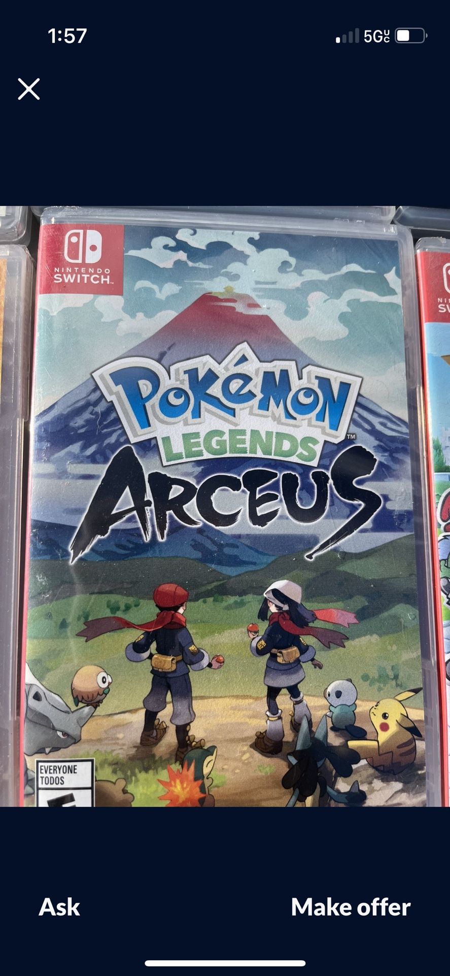 Pokémon Legends: Arceus $40