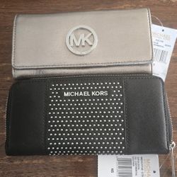 Two Michael Kors Wallets