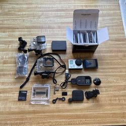 GOPRO 3+ With LCD Screen & Extras
