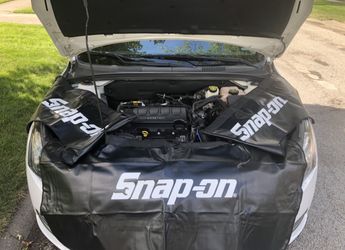 Snap On Custom Car Mechanic Fender Covers