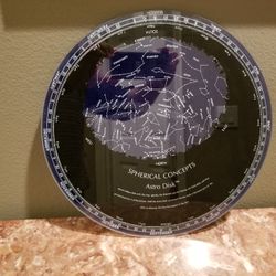 Constellations Finder Planisphere 9" Astro Disk - Asking For $12 Or Best Offer👈😊 