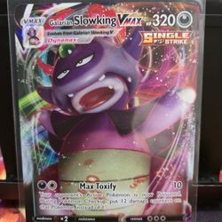 Pokemon Galarian Slowking Vmax 100/198