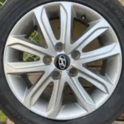 Hyundai Elantra Rims Genesis Wheels Kona Accent Tucson 