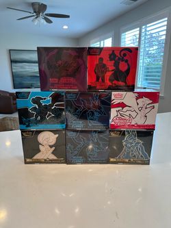 Trade / Selling • Pokemon Center ETB Lot Elite Trainer Box