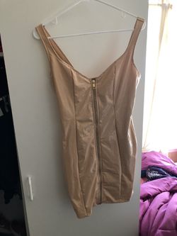 Fashion nova latex dress