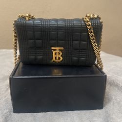 BURBERRY PURSE 	 “ Mini Quilted Lambskin Lola Bag “