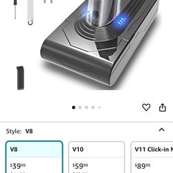 Dyson Batteries V7, V8, V10, DC34, DC62 All NEW 