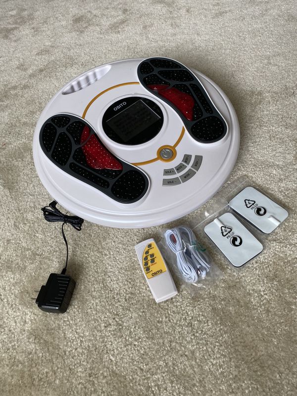 Foot Circulation Plus EMS Feet and Legs Massager Machine for