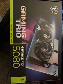 MSI gaming trio 5080 16gb gddr7