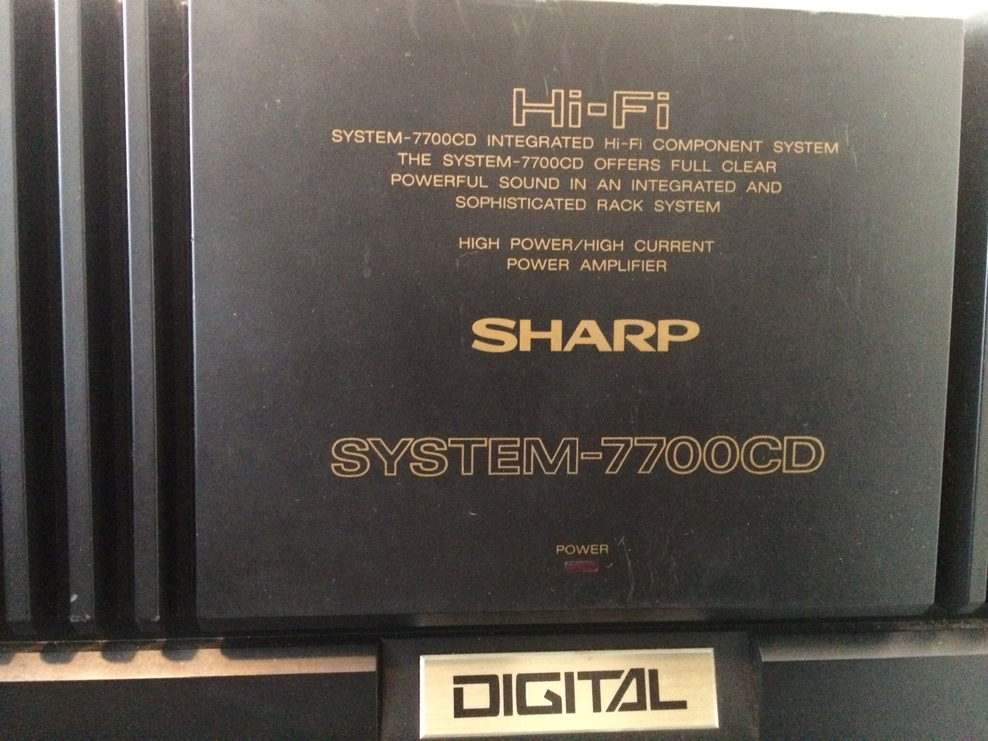 Sharp 7700 AMP