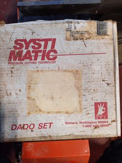 Systi Matic Dado Blade Set