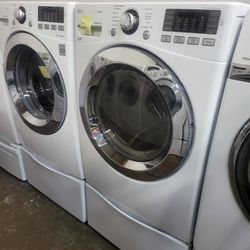 💥💥LG SET STEAM WASHER END ELECTRIC DRYER ♨️ 