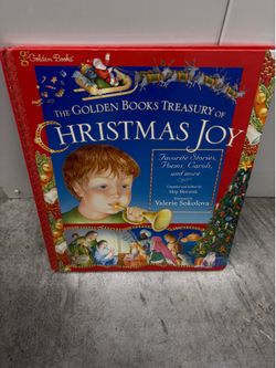 Golden Books Treasury of Christmas Joy Hardcover 2001 Classics Ages 4-8 Sokolova