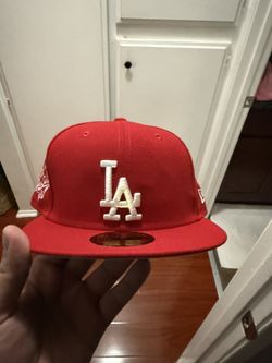 LA Dodger Hat Red