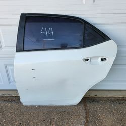 2014 - 2019 Toyota Corolla Door Shell Oem Driver Side
