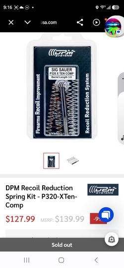 DPM Recoil Reduction System for Sig Sauer P365