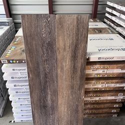 Walton Oak 6 MIL x Multi-Width x 48 in. L Click Lock Waterproof Luxury Vinyl Plank Flooring