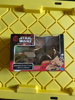 Star Wars Episode 1 Scout Tank and Droid NIB