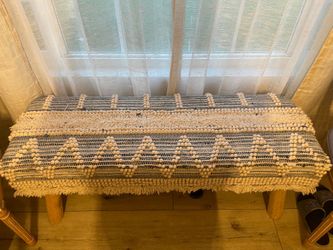 Cute Bohemian bench