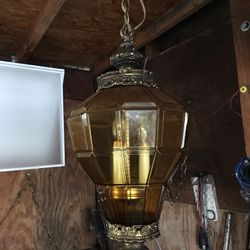 Antique hanging lamp