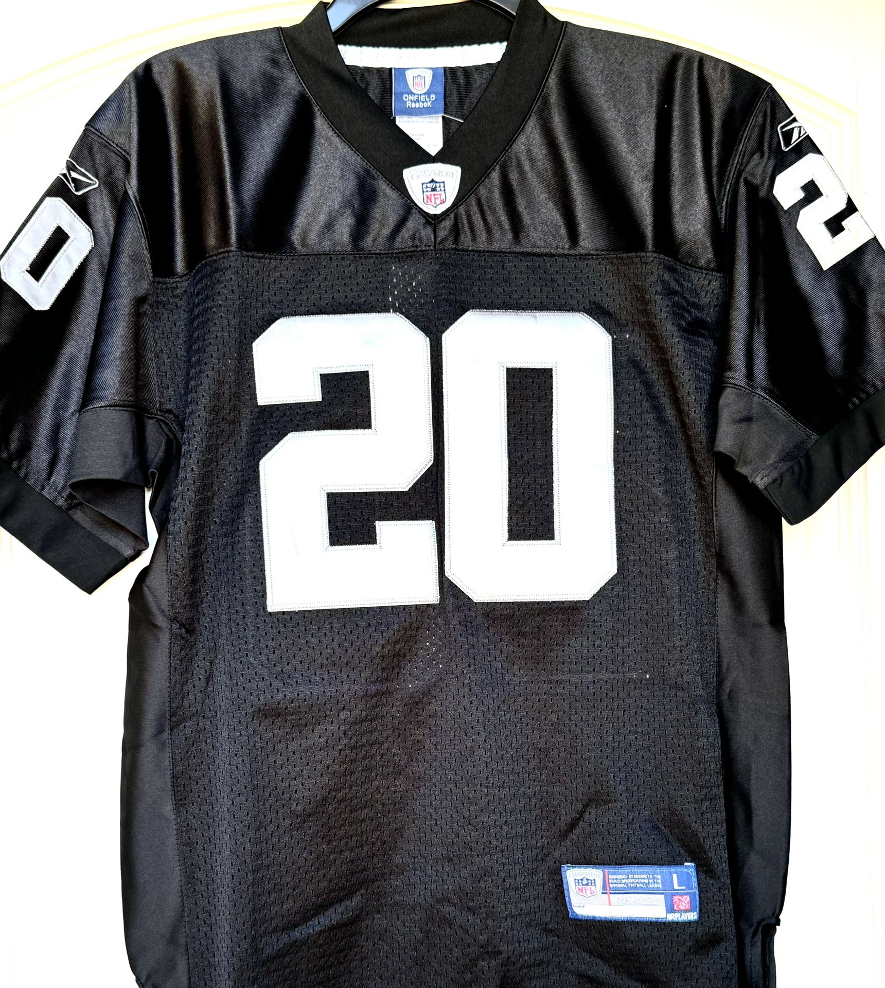 YOUTH LARGE - RAIDERS #20 DARREN McFADDEN JERSEY