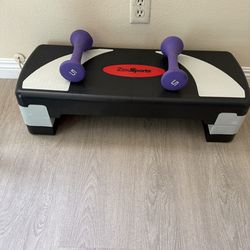 Aerobic step platform