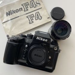 Nikon F4 w/ 35mm f2 Lens Film Camera