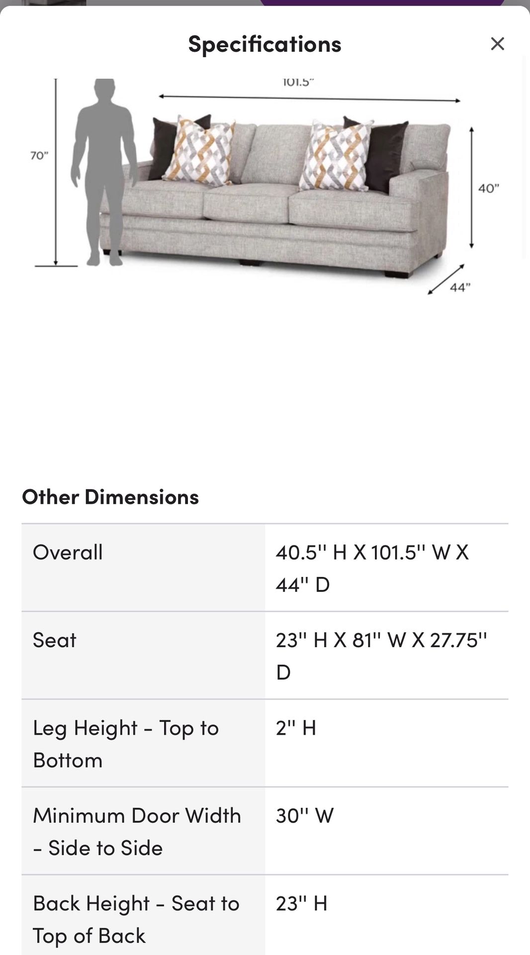 Terrin 101.5'' Upholstered Sofa By Wade Logan®