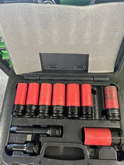 Pittsburgh Pro High Toque Lug But Impact Socket Set 