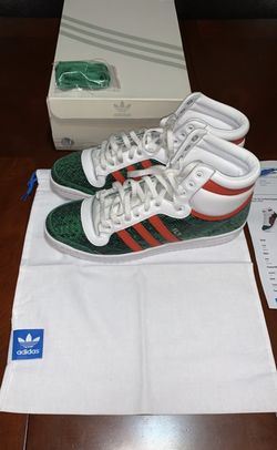 Adidas Originals mi Top Ten Custom Hi-Top Shoes. Size 13.5