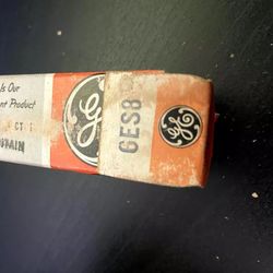 GE 6ES8 Audio Electronic Vintage Radio HAM Vacuum NOS Tubes