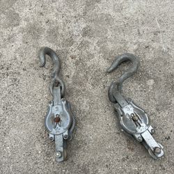 Pulley Vintage Tool Lot (2)