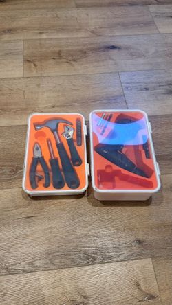 Home Repair Tool Kit and Hardware Fastener Set