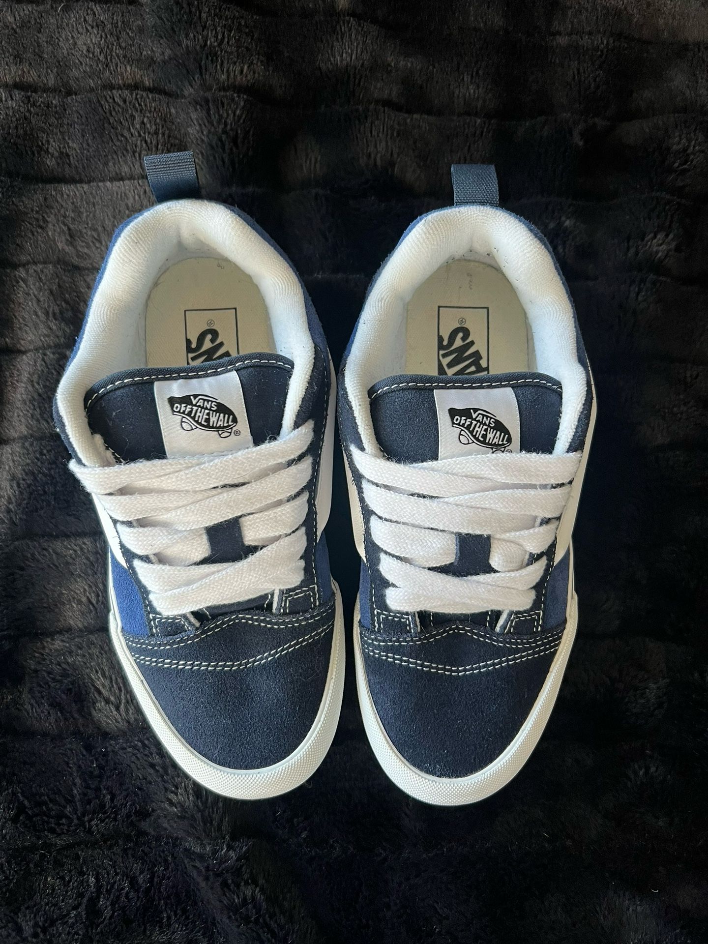 Vans Knu Skool men's navy blue/blue shoes