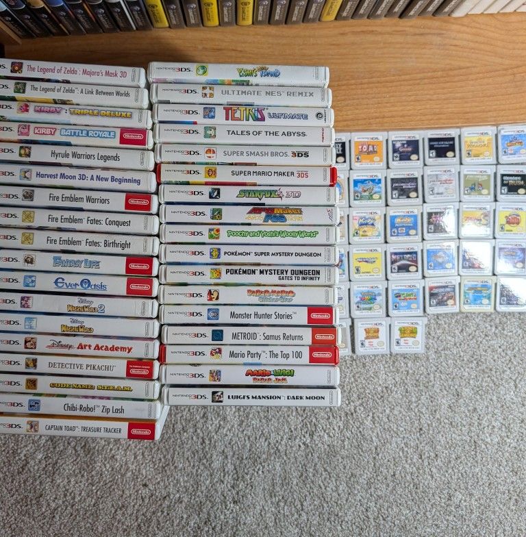 Nintendo 3ds Video Games Ds 2ds Mario Luigi Pokemon Zelda Kirby