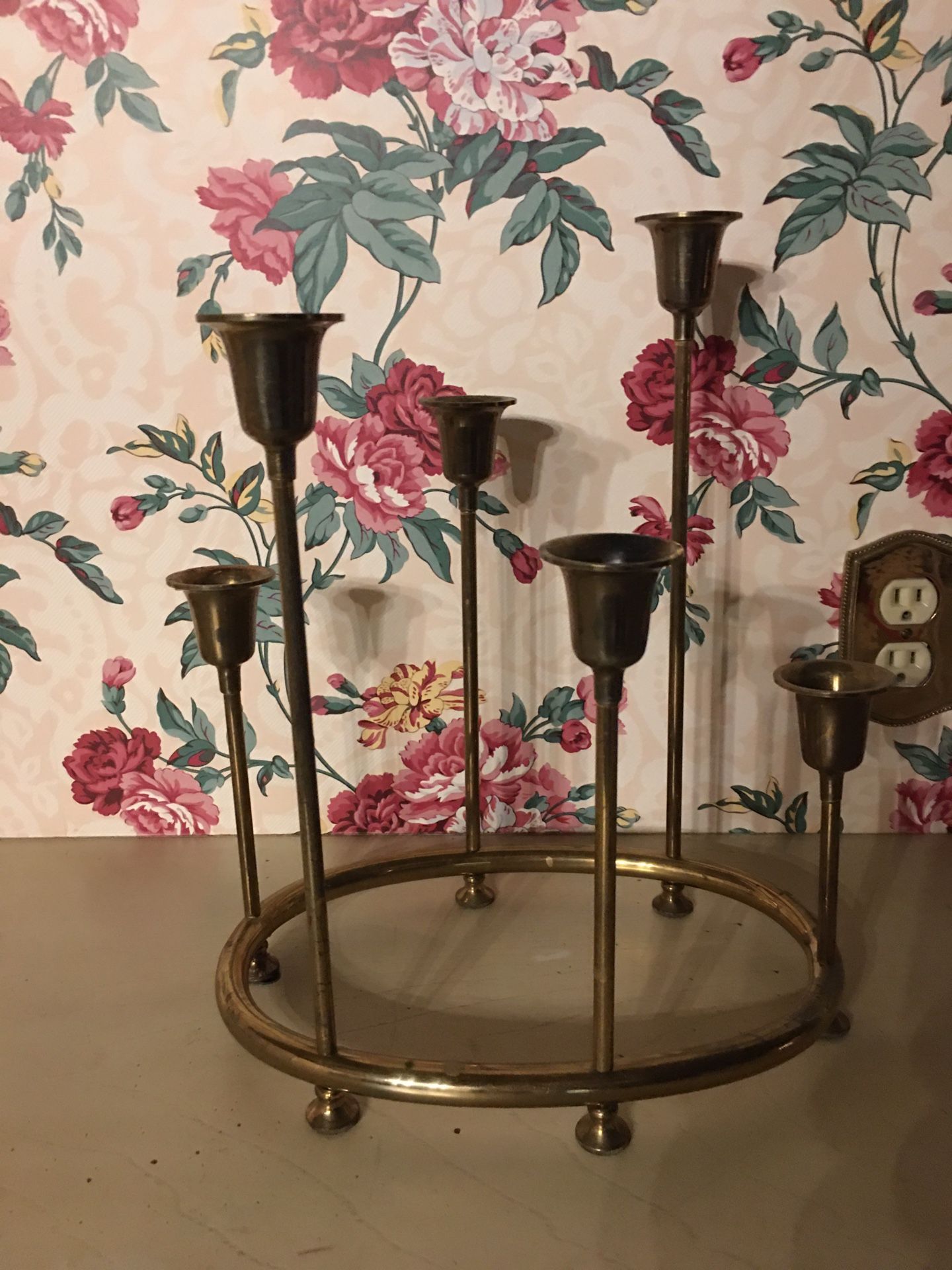 Brass Candelabra - Vintage
