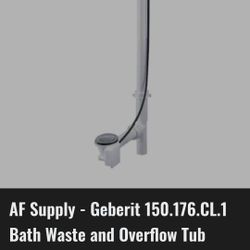 Geberit Tub Drain New Open Box