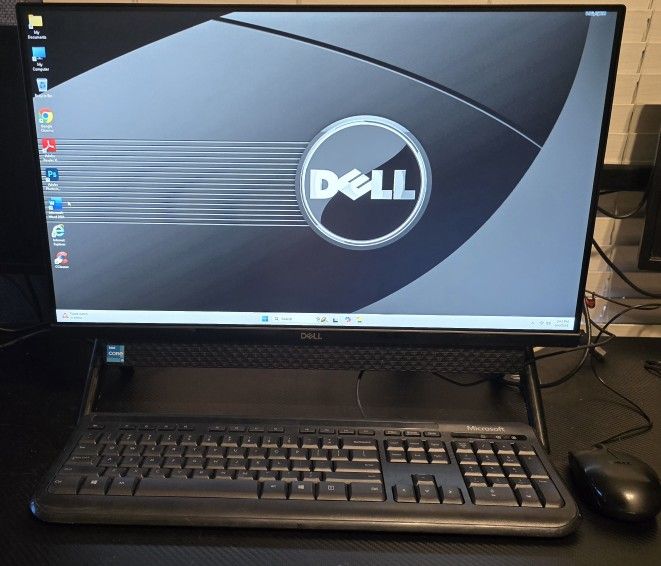 Dell Inspiron 5400 AIO 23.8 Inch FHD All in One, Intel Core i3-1115G4, 8GB 2666MHz DDR4 RAM, 1.0 TB SATA HDD, Intel UHD Graphics, Windows 11
