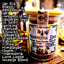 Harmonia Love Loose Incense Blend Kit 